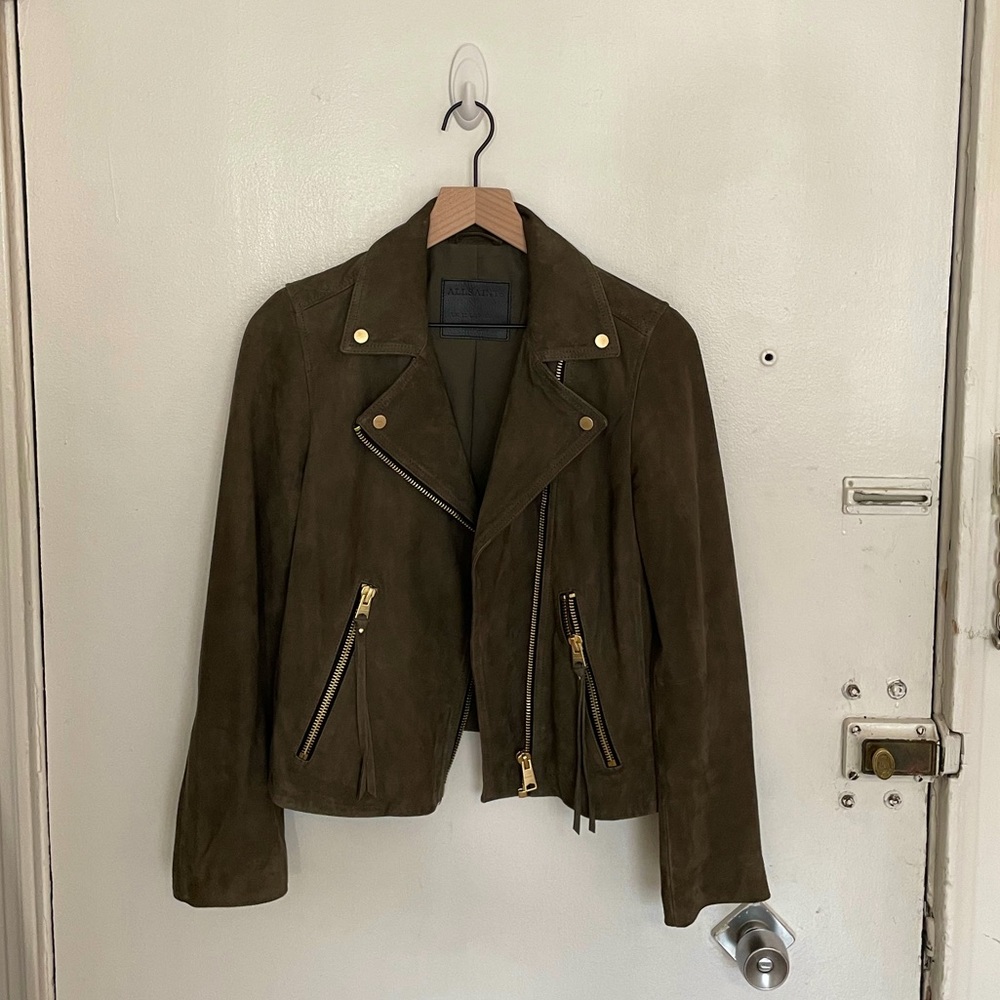 Leather Jacket💚